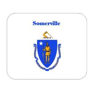  US State Flag   Somerville, Massachusetts (MA) Mouse Pad 