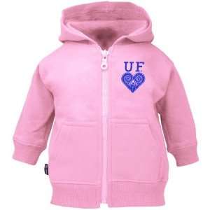 Florida Gators Toddler Girls Pink Full Zip Hoody Sweatshirt (2T)