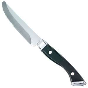  Boston Chop Knives, Jumbo, Black Delrin Handle, 1 Dozen 