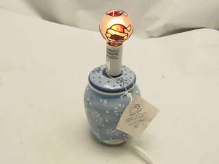 Vintage Snowman Lamp Light with Santa Lightbulb  