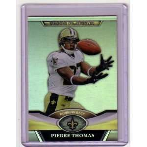 2011 Topps Platinum #72 Pierre Thomas   New Orleans Saints 