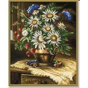  Daisies Artist Styled Paint by Number Kit Toys & Games