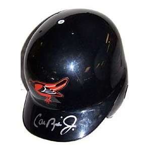 Cal Ripken Sr. Autographed Batting Helmet   Autographed MLB Helmets 