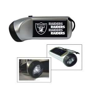  Oakland Raiders Solar Flashlight