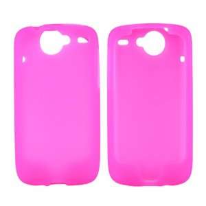  Google Nexus one Charger+Screen+ Silicone Case Hot Pink 
