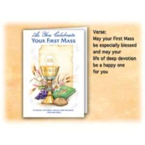   Your First Mass Greeting Card (SFI MGC1224E)