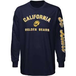  Cal Bears Youth Navy Blue Go Long Sleeve T shirt (X Large 