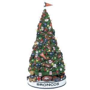  Denver Broncos Christmas Tree