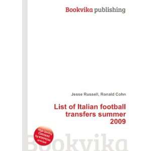  List of Italian football transfers summer 2009 (August 