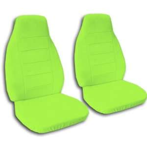 Lime Green seat covers for 2009 Toyota Tacoma. Fit nice and snug 