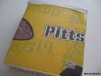 PGH Steelers Colors Black Gold Full Sheet Set NEW Egyptian Cotton Silk 