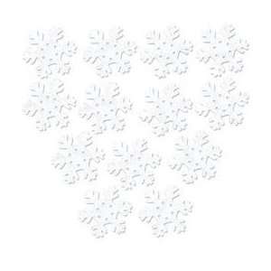  Tissue Snowflakes 