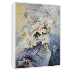  Chrysanthemum, Snowcap by Karen Armitage   Canvas   Medium 