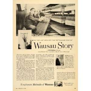   Wausau H.H. Shattuck Brignac   Original Print Ad