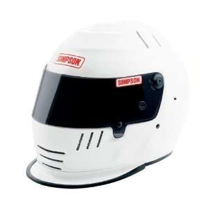   Racing 1707141 The Speedway Shark SNELL 05 White Size 7 1/4 Helmet