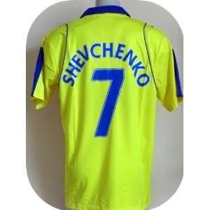  UKRAINE # 7 SHEVCHENKO SOCCER JERSEY SIZE XL.NEW Sports 