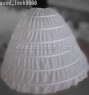 Style Wedding Underskirt/ Crinoline/ Petticoat/ Slips  