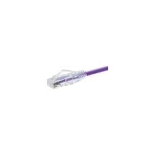   Oncore Clearfit CAT6 Patch Cable, Purple, Snagless, 13FT Electronics