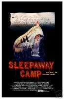 SLEEPAWAY CAMP (1983) RARE 27x41 MOVIE POSTER 1 SHEET  