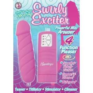  Swirly Exciter Mini Arouser Fushia