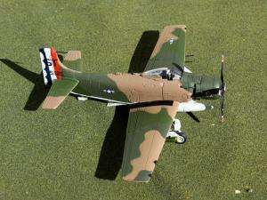   Douglas Skyraider in the colors of USAF with the Spad Dad colors