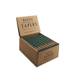  7 Inch Hunter Green by Rustic Tapers for Unisex   24 Pc 