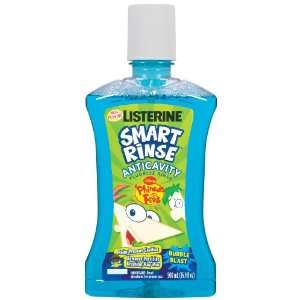Listerine Smart Rinse Phineas and Ferb Bubble Blast, 16.9 Ounce (Pack 