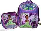   and the Frog Large Backpack and Lunch Bag Lunchbox Tote 2p Set New
