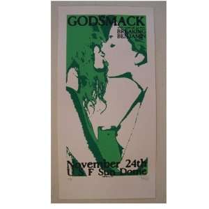  Godsmack SilkScreen Poster Signed and Numbered Everything 