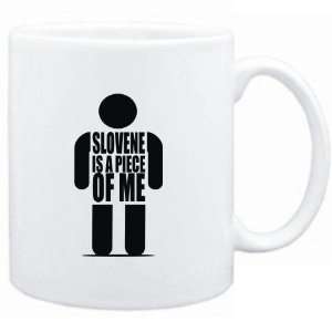  Mug White  Slovene is a piece of me  Languages Sports 