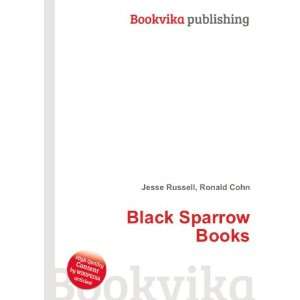  Black Sparrow Books Ronald Cohn Jesse Russell Books