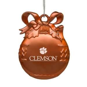  Clemson University   Pewter Christmas Tree Ornament 