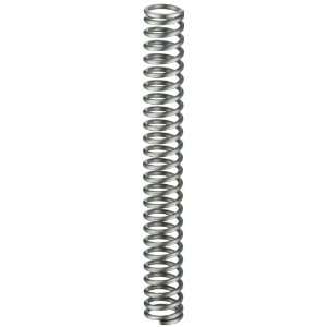 Music Wire Compression Spring, Steel, Inch, 0.30 OD, 0.04 Wire Size 