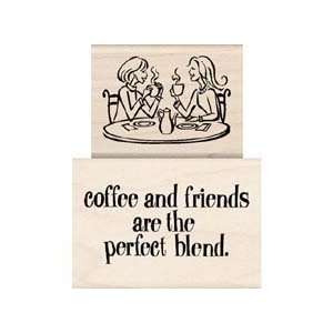    Inkadinkado(R) Rubber Stamp   Coffee & Friends