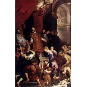  Oil Painting Miracles of St Ignatius Peter Paul Rubens 
