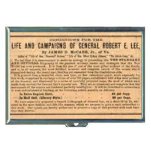  1866 Robert E. Lee, Civil War, ID Holder, Cigarette Case 