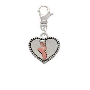  Ballet Shoe in Heart Clip On Charm Arts, Crafts & Sewing