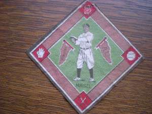 baseball felt 1914 b18 MAISEL blanket cigar tobacco ny  