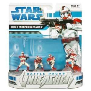   Battle Packs Unleashed Shock Trooper Battalion Clone Wars Toys