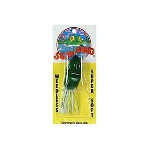 Southern Lure Co. Scum Frog 5/16oz Green w/Chartreuse/White Skirt #SF 