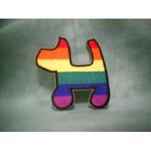  Pride Dog Iron on Patch