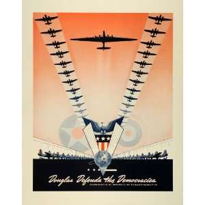  1941 Ad Douglas Aircraft Victory V Squadron Aviation Air 