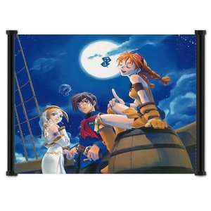  Skies of Arcadia Game Fabric Wall Scroll Poster (17x16 