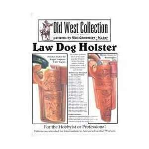  Tandy Leather Old West Law Dog Holster Pattern Pack New 
