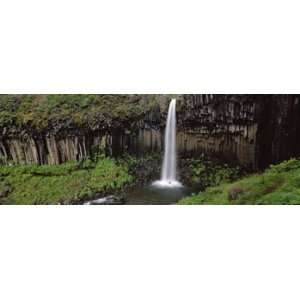  Waterfall in the Park, Svartifoss Waterfall, Skaftafell 