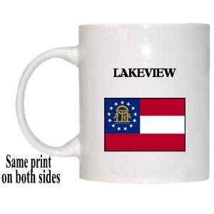  US State Flag   LAKEVIEW, Georgia (GA) Mug Everything 