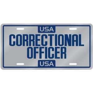 New  Usa Correctional Officer  License Plate Occupations  