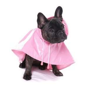  Pink Rain Slicker Dog Raincoat Size 14
