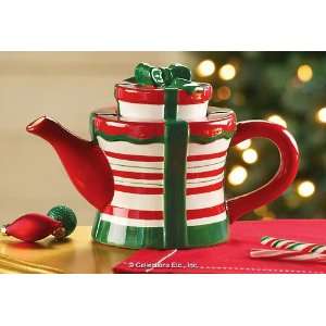    Christmas Gift Decorative Collectible Teapot 