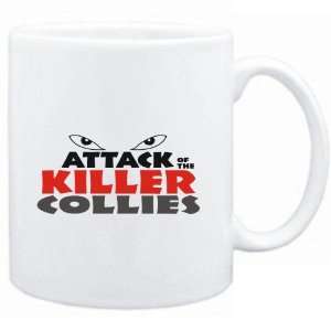    Mug White  ATTACK OF THE KILLER Collies  Dogs
